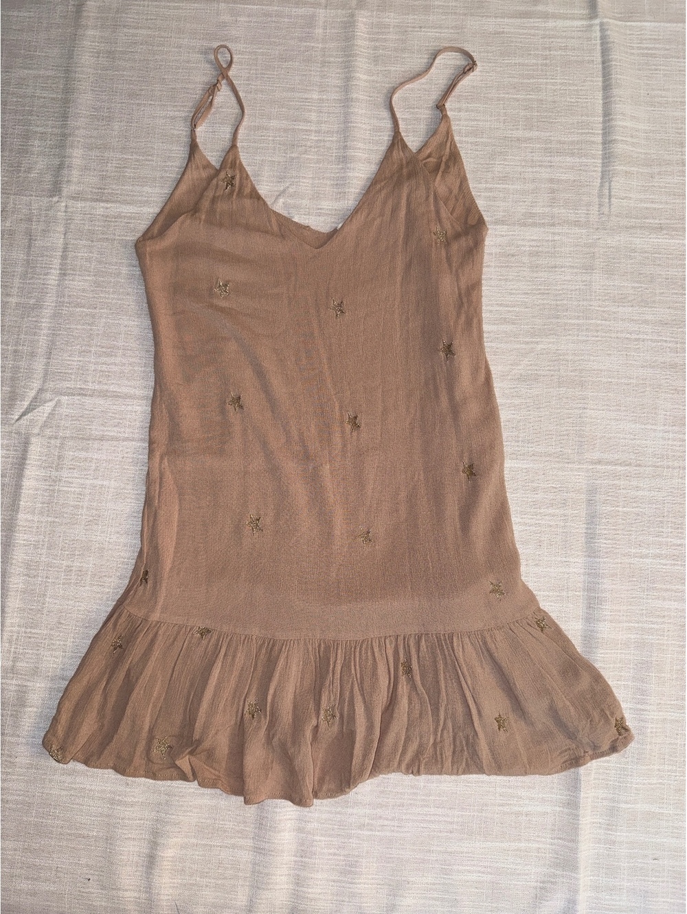 The pants store Light Brown Mini Dress